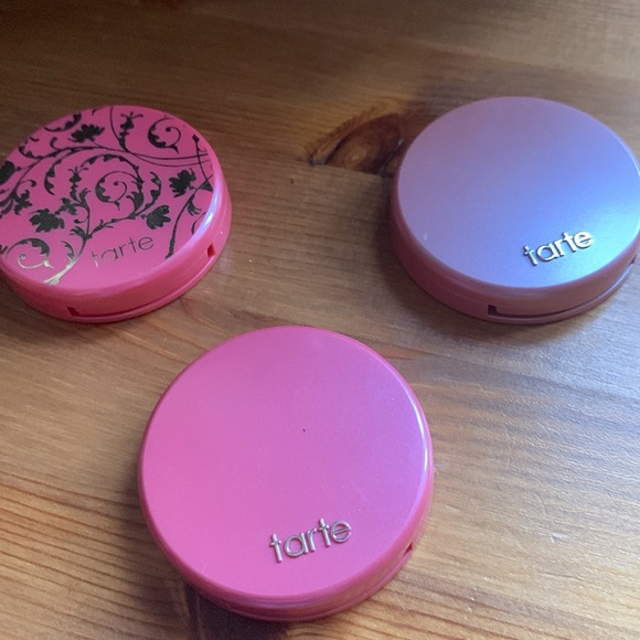 Set of 3 mini Tart Amazonian clay 12-hr blush - magic, fanciful & exposed. - Picture 2 of 6